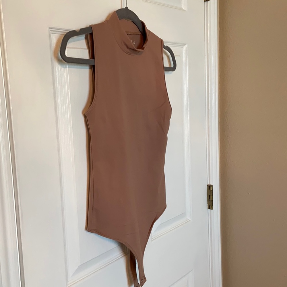 Abercrombie Seamless Mockneck Bodysuit Tank